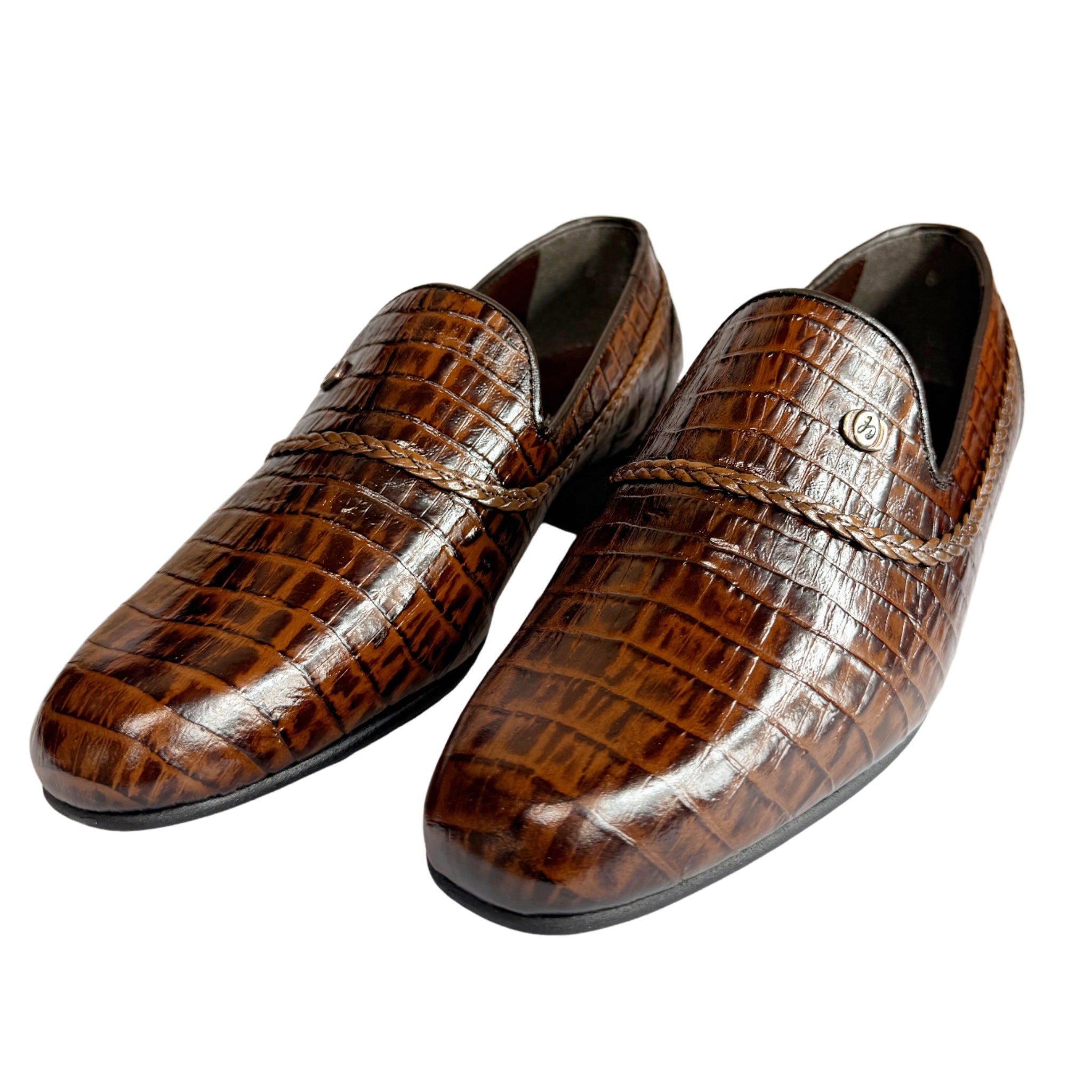 John Drake Medium Brown Leather Moccasin