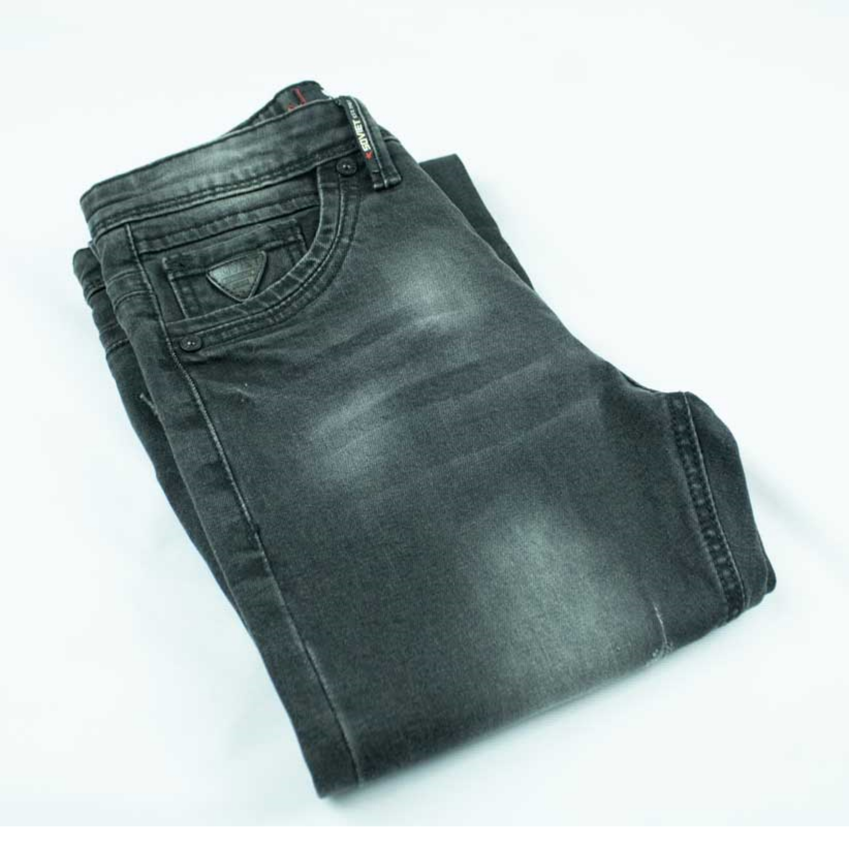 Soviet Boys Charcoal Skinny Jeans
