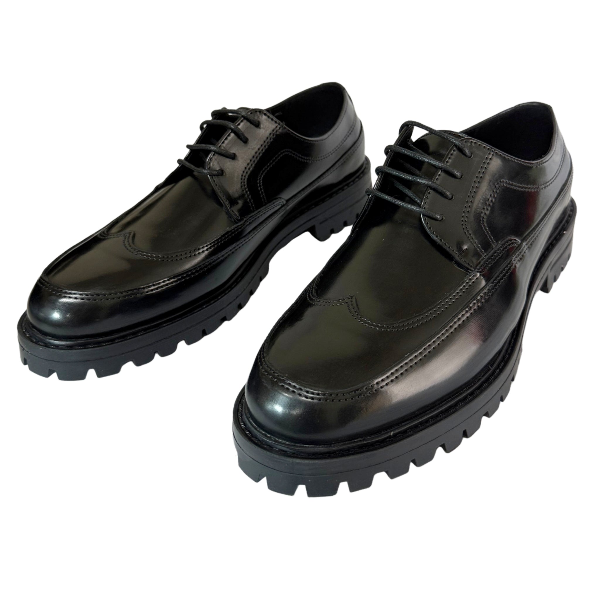 Filo Black Hi-Shine Moccasin