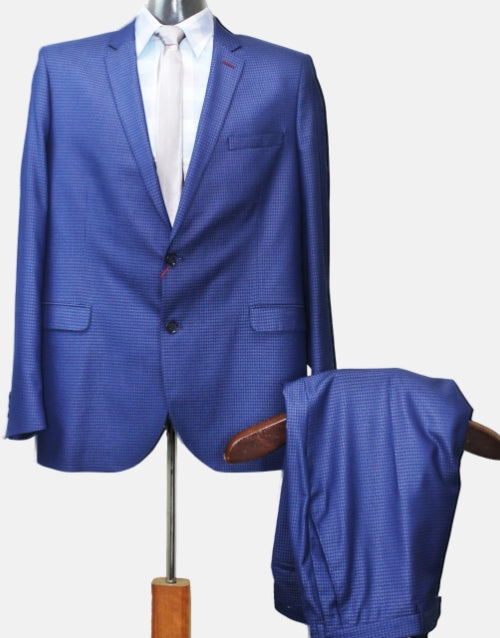 Carducci Navy Two Piece Slim Fit Suit