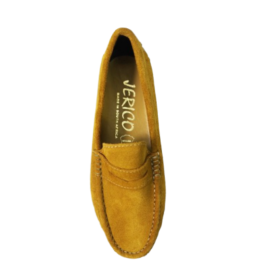 JERICO Carvella Suede Mustard Driver