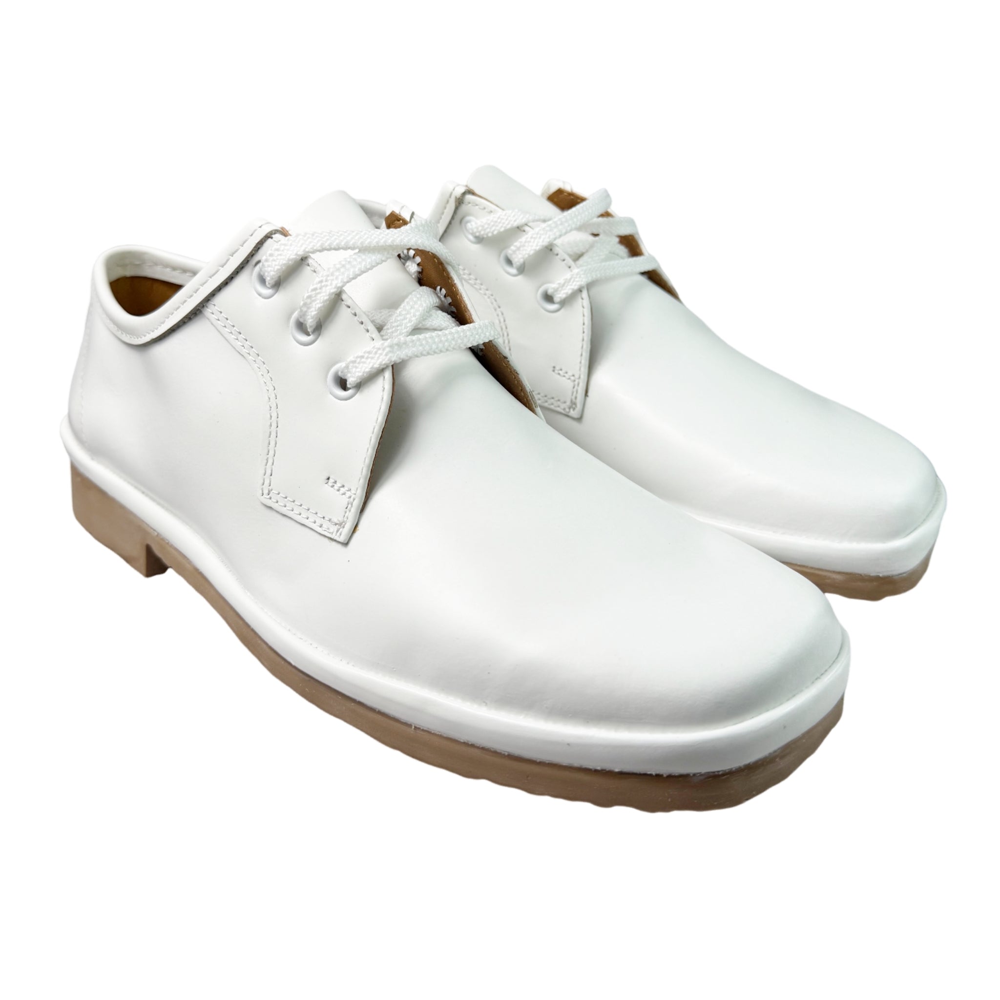 Grasshopper Leather Sierra Softee White