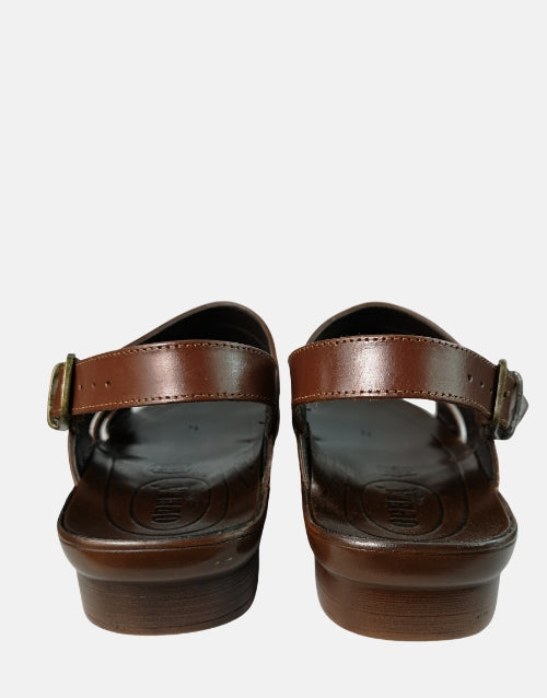 Opela Shaka B Wheat Leather Sandals