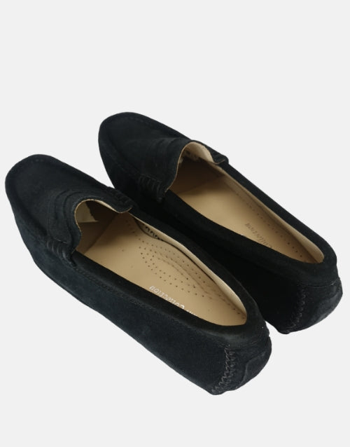 TEGO Black Suede Carvela