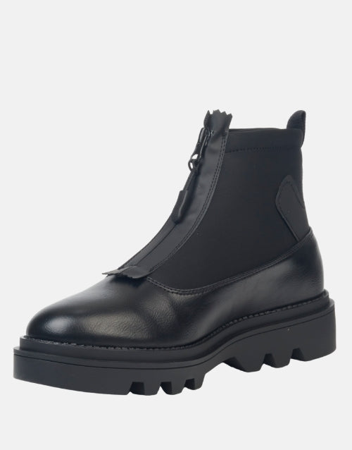 Mazerata Black Ankle Boots