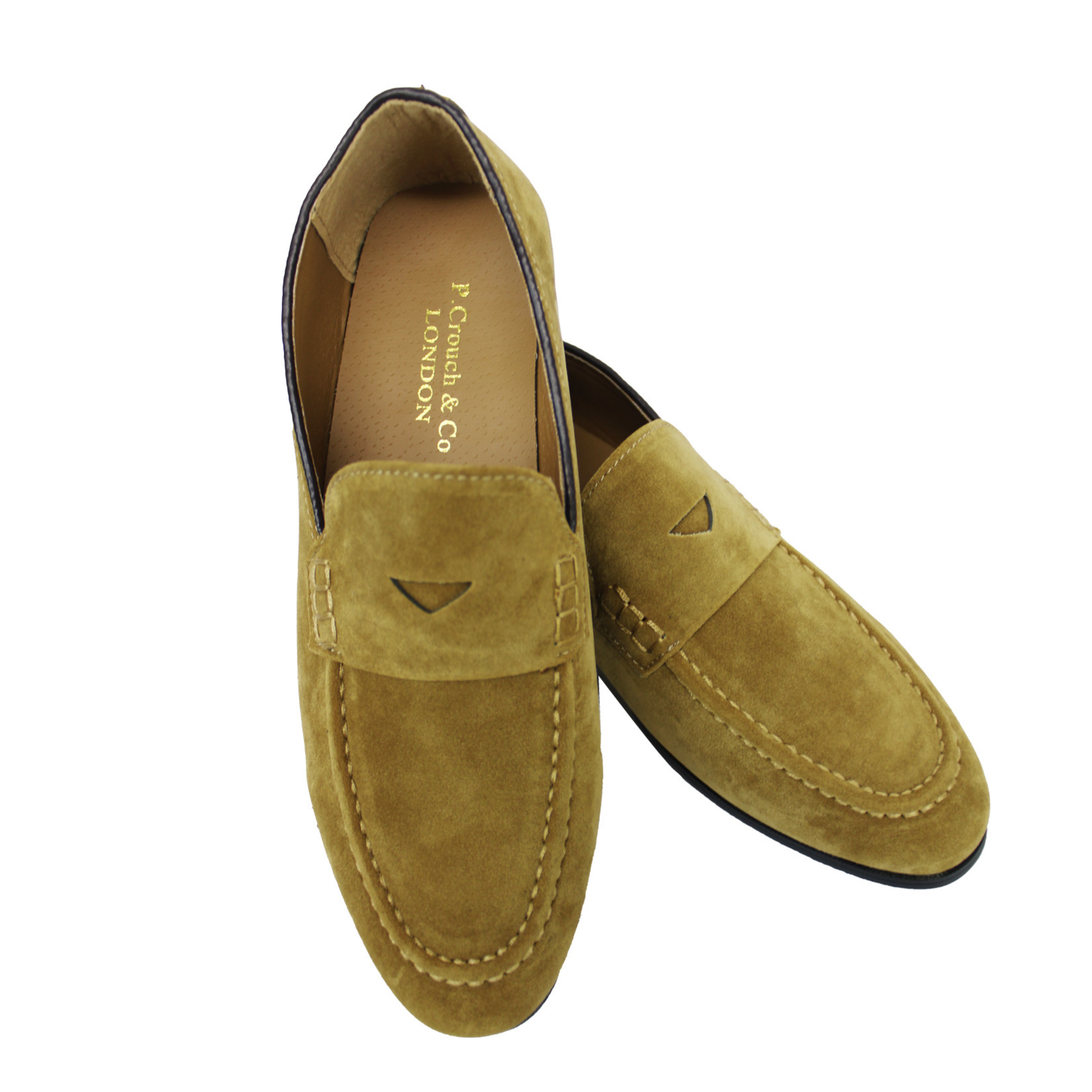P CROUCH & CO Stone Suede