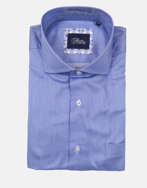 Rossini Powder Blue Fine LS Shirt