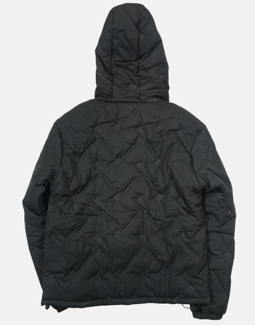 K Star 7 Black Finn Padded Hoodie