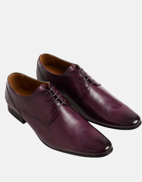 GINO PAOLI Burgundy Lace Up