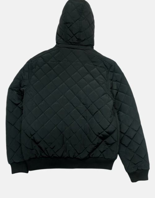 K Star 7 Rio Black Padded Jacket Hoody