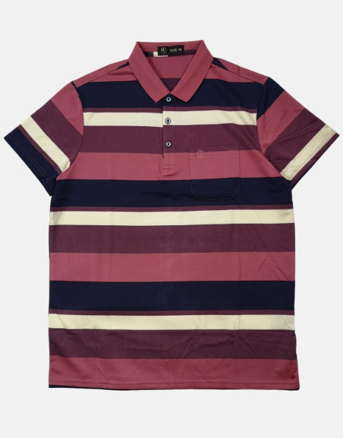 KG Pink Stripe Golfer