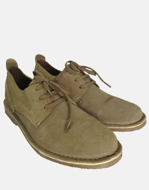 Desert Vellie Donkey Khaki Suede Shoe