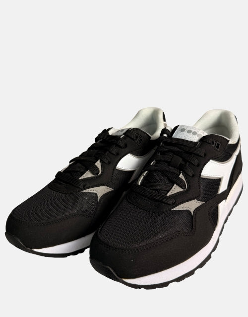 Diadora N92 Trainer Black Jogger Sneaker
