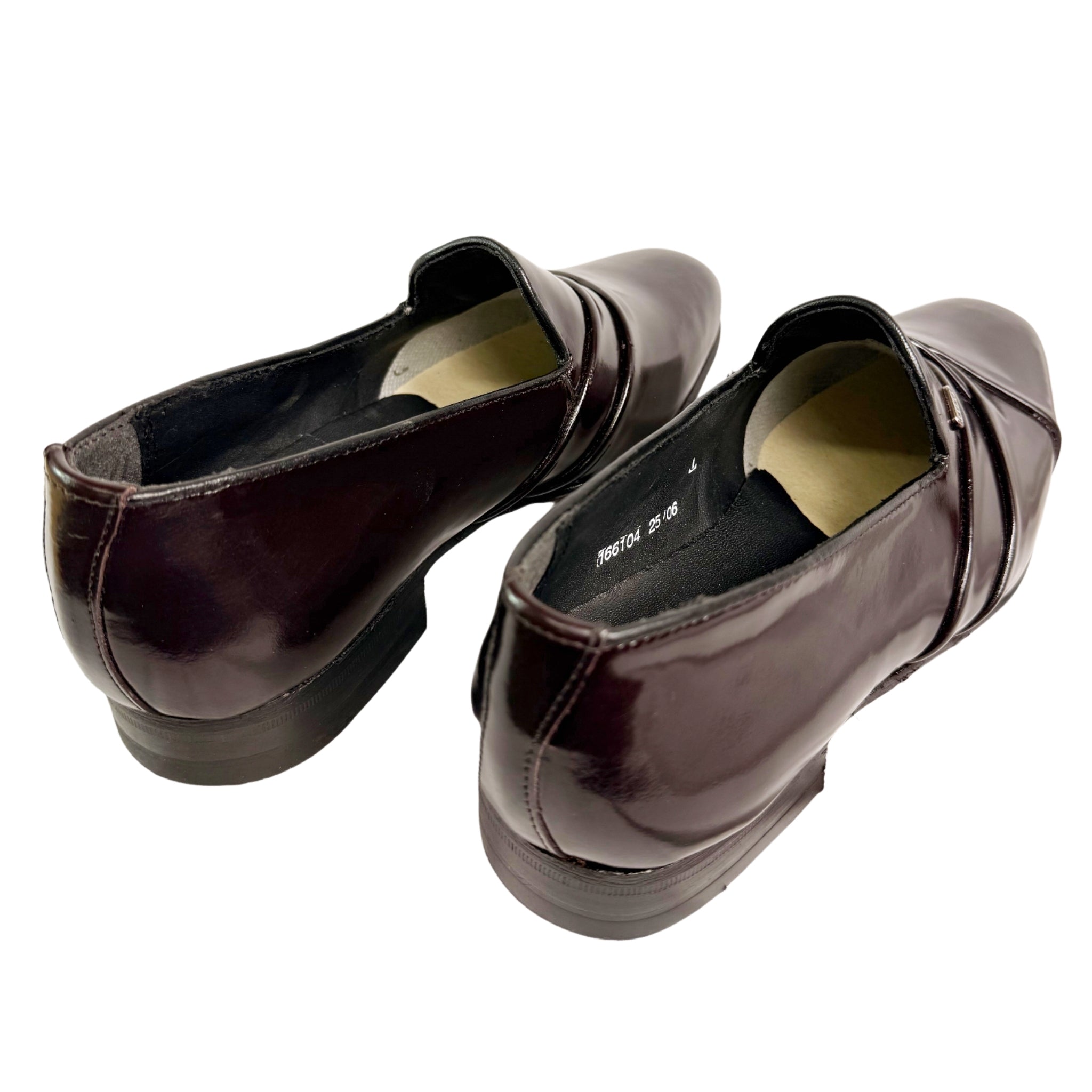 Barker Leather Dereck Burgundy Moccasin