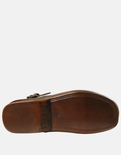 Opela Shaka Cognac Leather Sandals