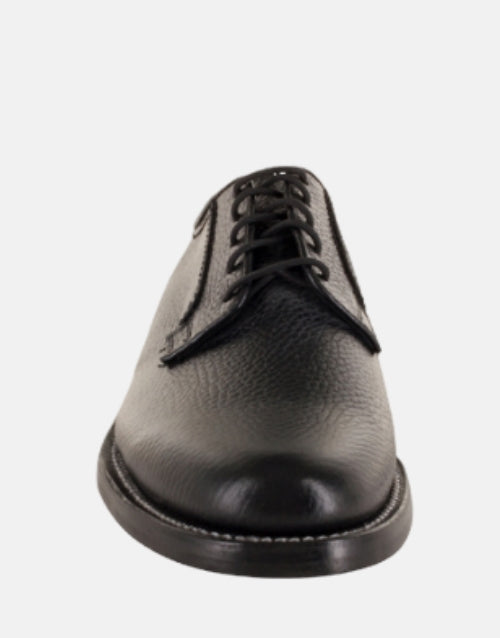Florsheim Leather Status Black Plain Toe Derby Shoe