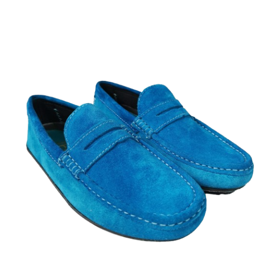 JERICO Carvella Suede Teal Blue Driver