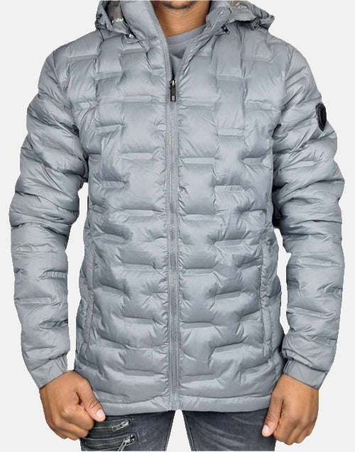 PURE PREMIUM Flight Silver Grey Jacket