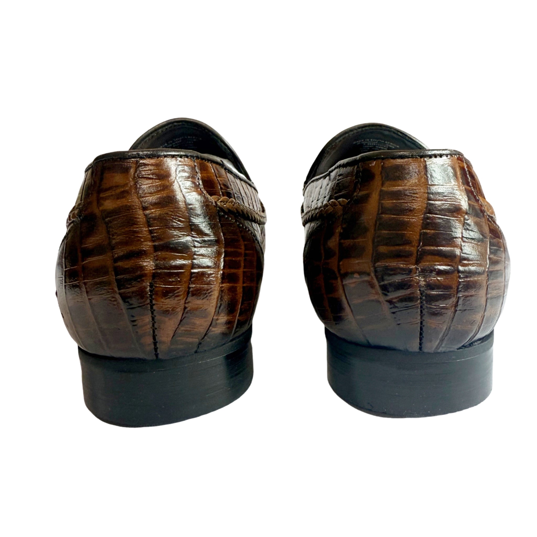 John Drake Medium Brown Leather Moccasin