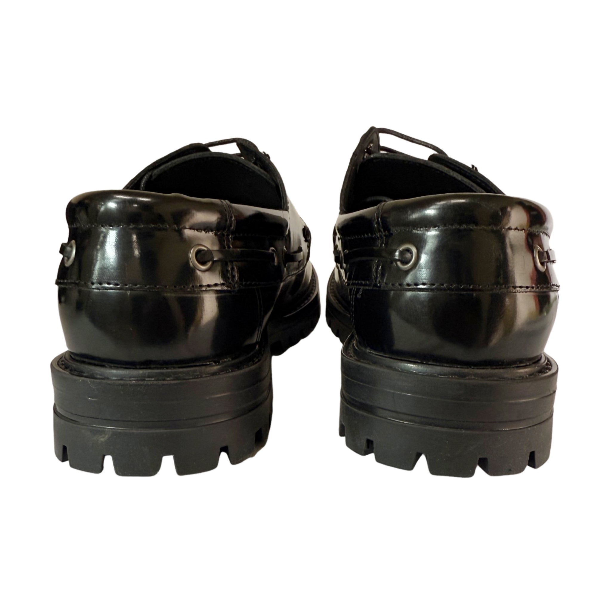 Filo Black Hi-Shine Moccasin