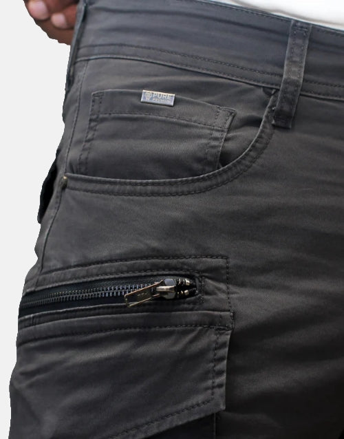 Pure Premium Clive Grey Cargo Pants