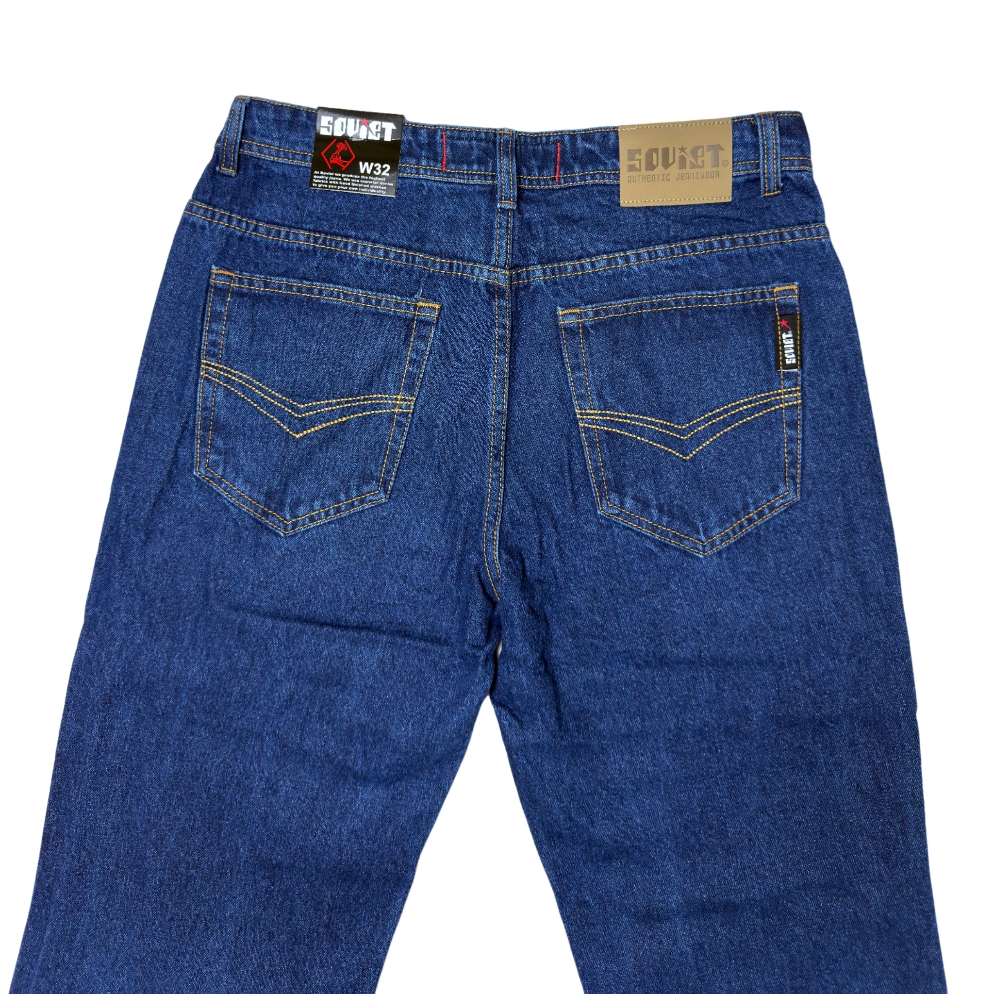 Soviet M Enigma Mid Indigo Regular Fit Jeans