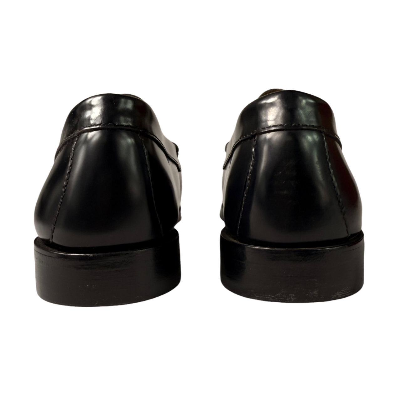 Bass Leather Weejuns Venetian Black