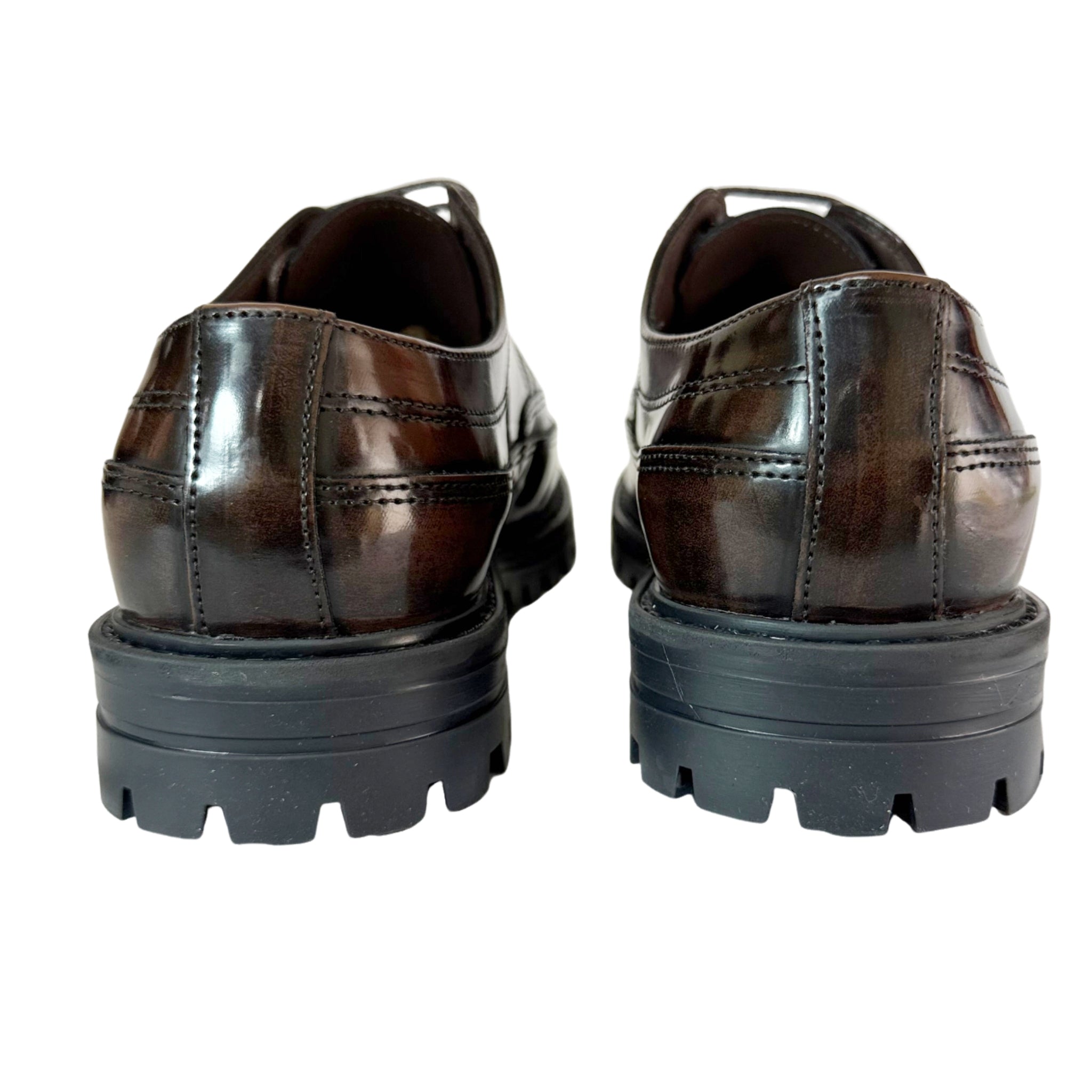 Filo Brown Hi-Shine Moccasin
