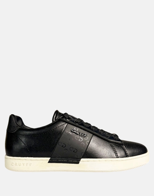 Cruyff Leather Gross Matte Black Sneaker