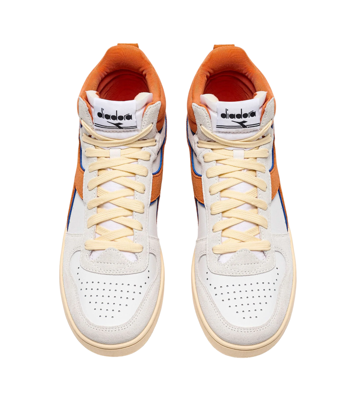 DIADORA Leather Magic Basket Denim Mid HI Sneaker