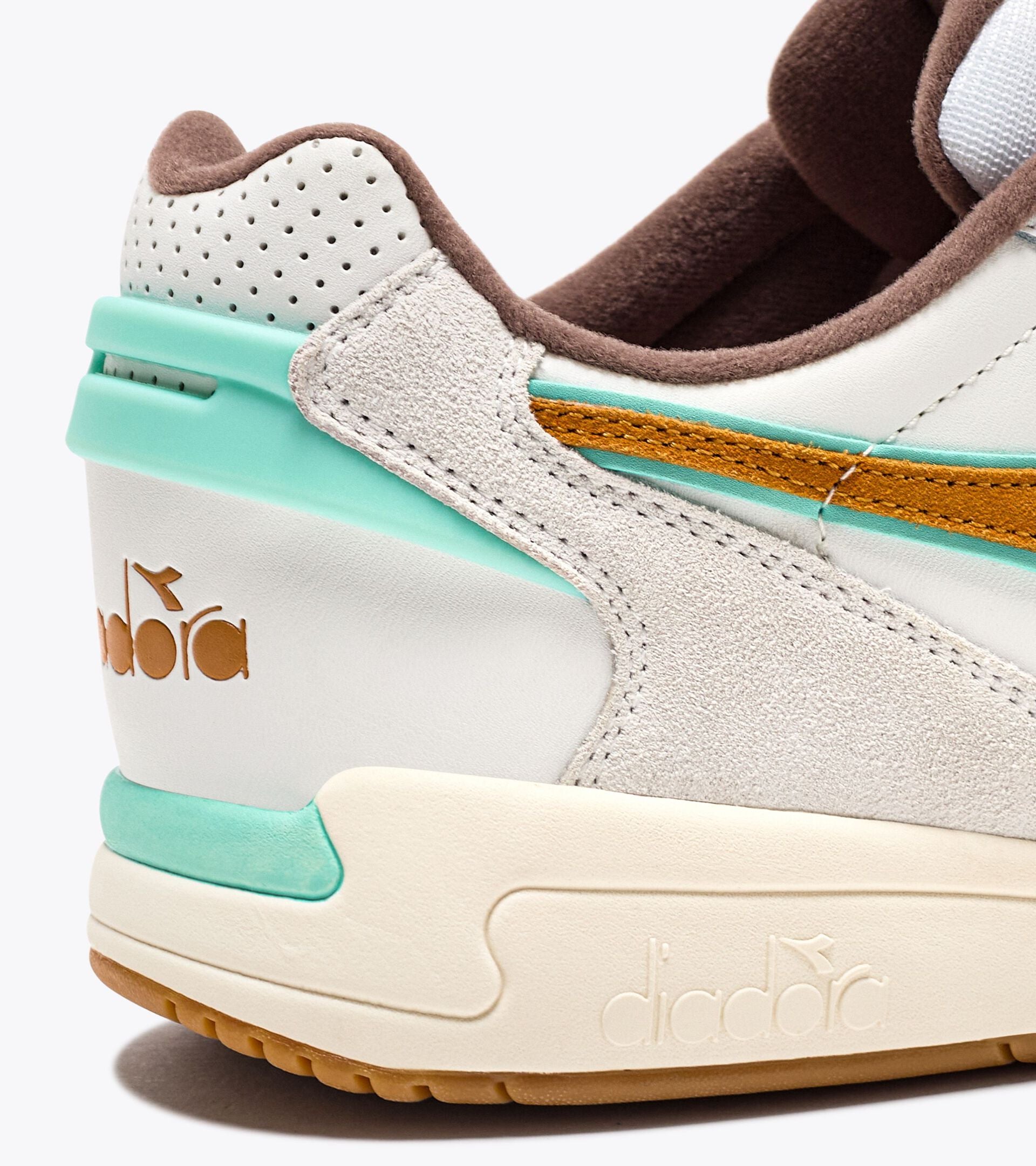 DIADORA Leather Winner Mustard White Sneaker