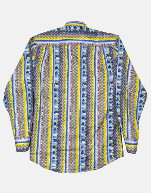 ROSSINI LS Traditional Pattern Shirt