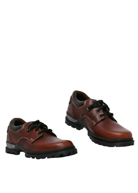 Bronx Trap Red Brown Shoe