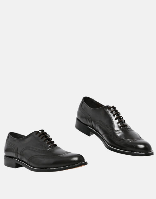 Barker Mens Leather Kevin Formal Black