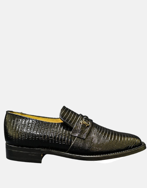 Crockett & Jones Leather Ryder Black Mocassin