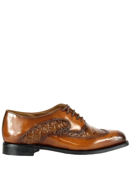Bishop Leather Ivywood Tan Shoe