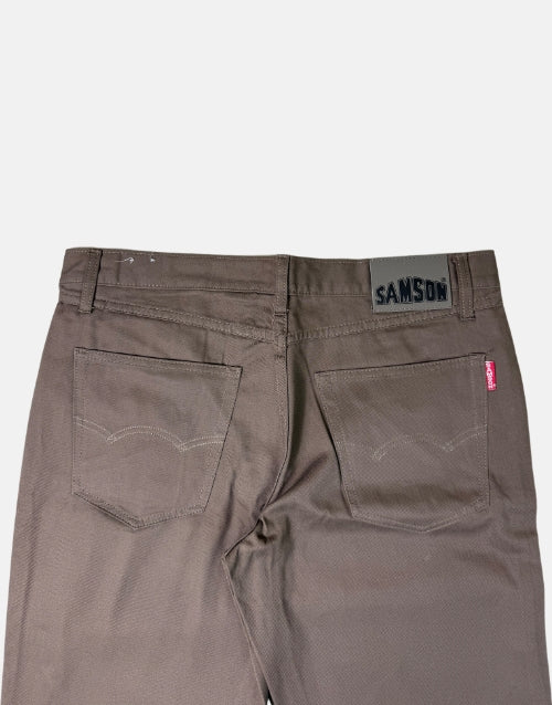 Samson 5 Pocket Chocolate Trouser