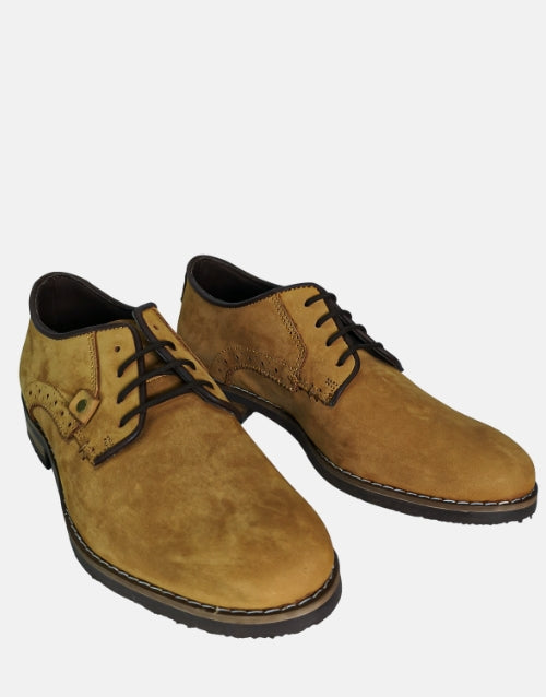 Kingston Carlo Torrini Camel Casual Shoe