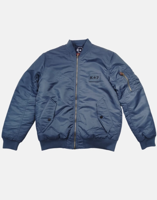 K STAR 7 Airforce Blue OG Bomber Jacket