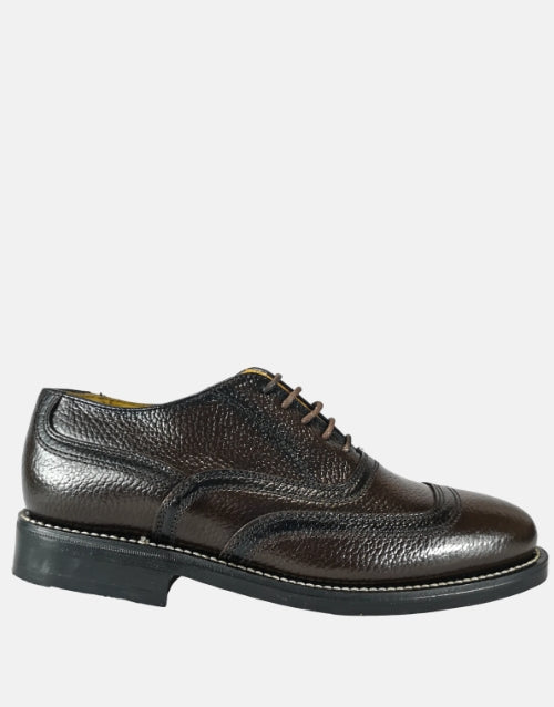 Johnston & Murphy Choc Semi Brogue