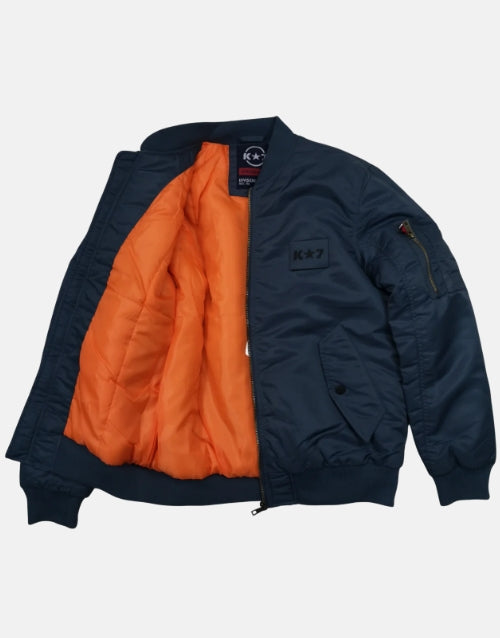 K STAR 7 Airforce Blue OG Bomber Jacket