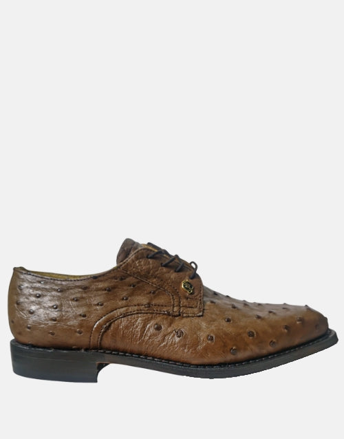 Crockett & Jones Leather Adam Genuine Ostrich Kango Ostrich Shoe