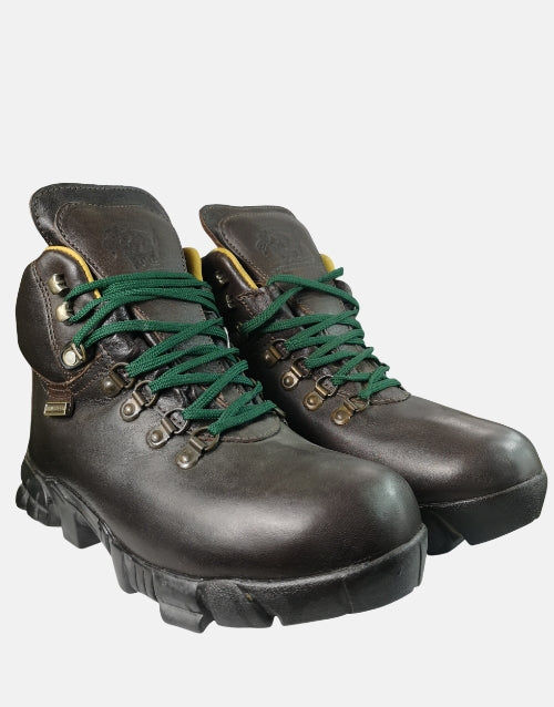 Jim Green Leather Dark Brown Waterproof Monster Boot