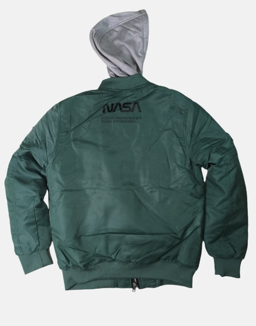 K Star 7 Dark Sage Alpha Nasa Jacket