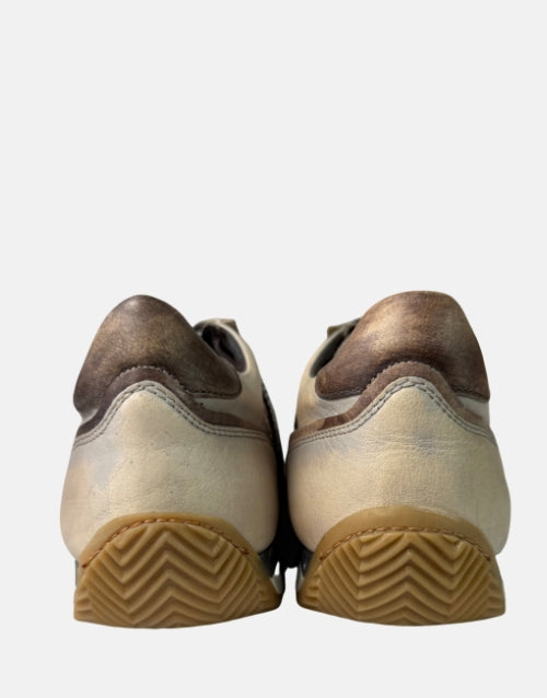 Calvano Grey Brown Sneaker