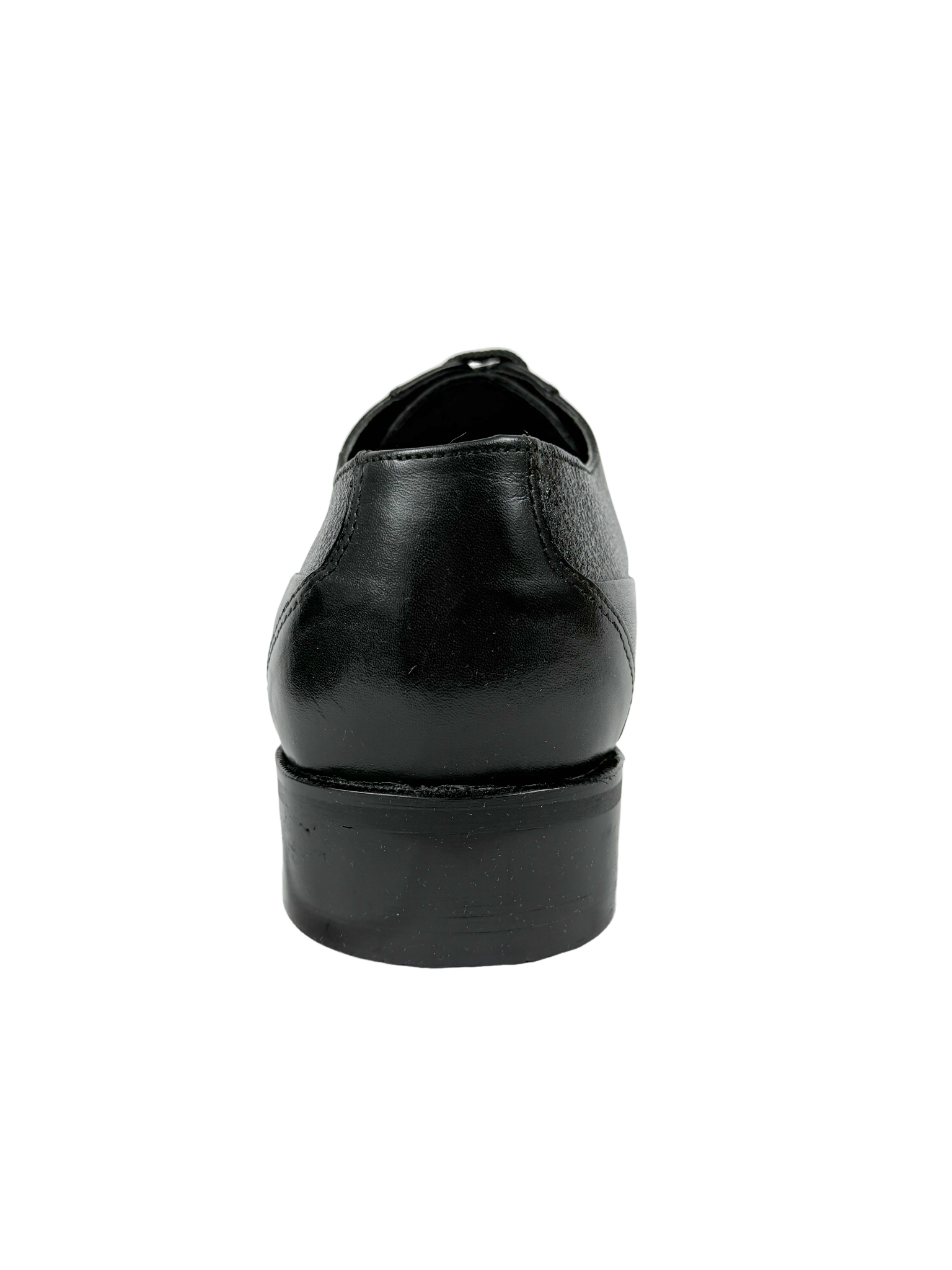 John Drake Leather Black Tramline Lace Up Shoe