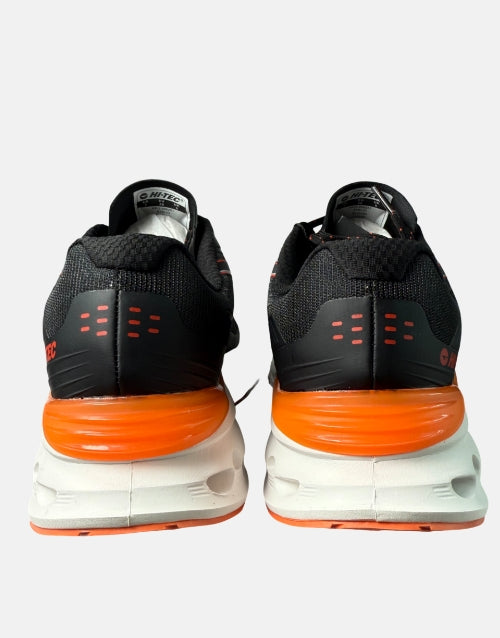 Hi‑Tec Stelio Black/Orange Trainer Sneaker