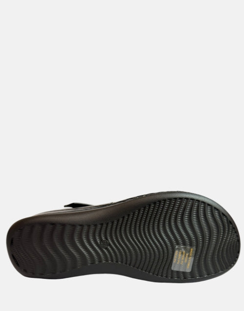 Ladies Carlo Bossi Platform Black Sandals