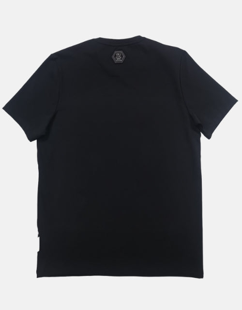 Roberto Vino Italy Black Logo T Shirt