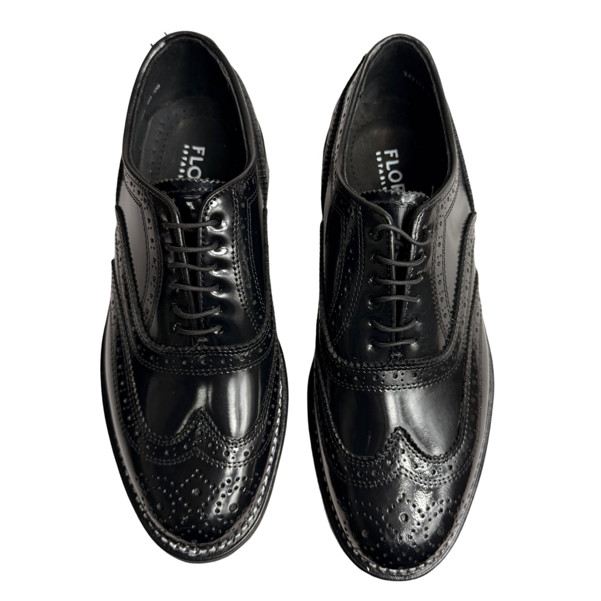 Florsheim Kenmor Black Brogue Shoe